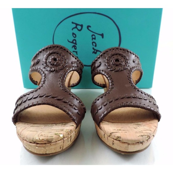 Jack Rogers Shoes Womens Shoes Jack Rogers Emilia Slide Wedge